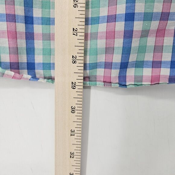 Vineyard Vines Shirt Mens Medium Classic Fit Cooper Button Down Linen Blend M - Picture 6 of 10